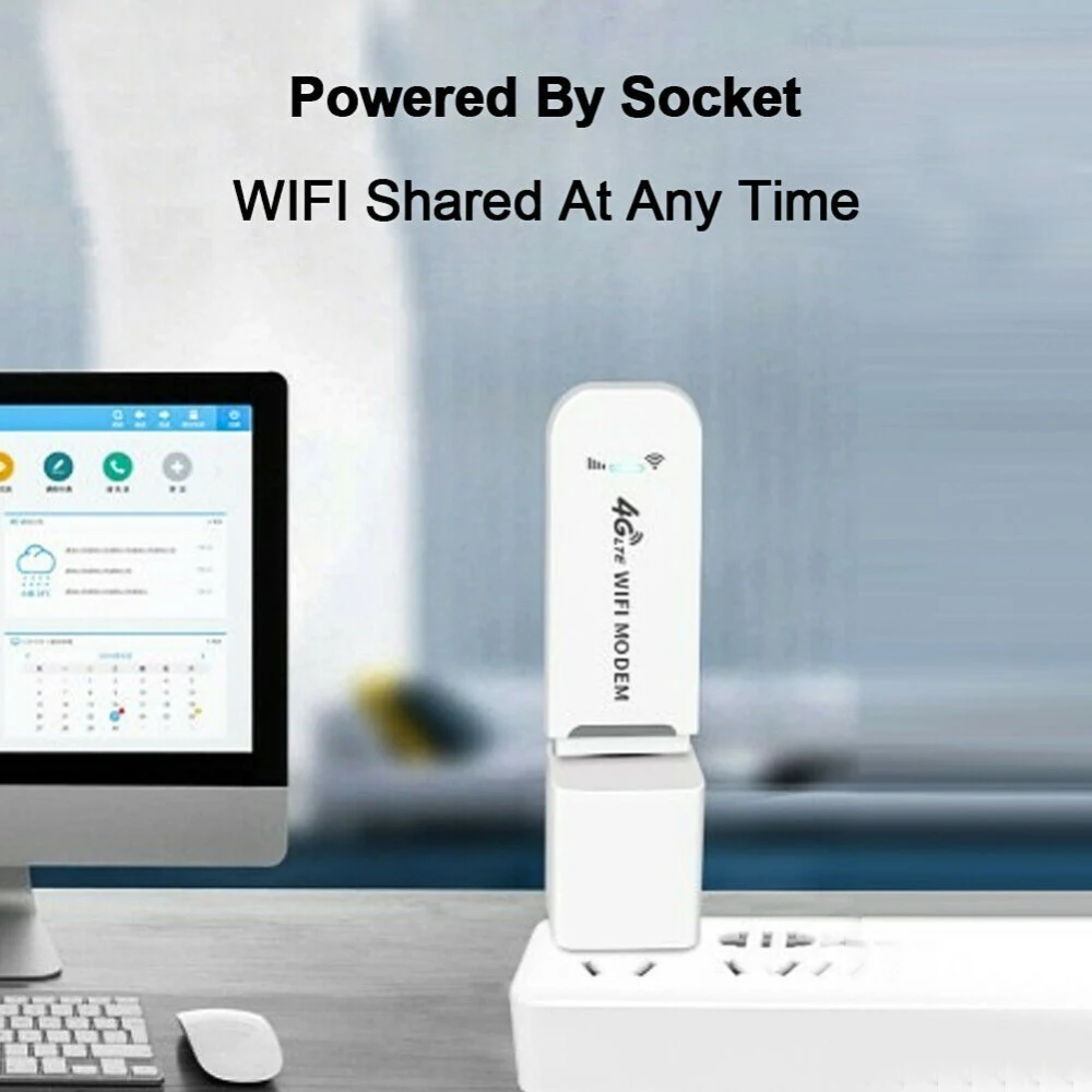 Usb dongle vara banda larga móvel de alta velocidade acesso internet qualcomm 9200 4g wifi roteador interface usb padrão simples portátil