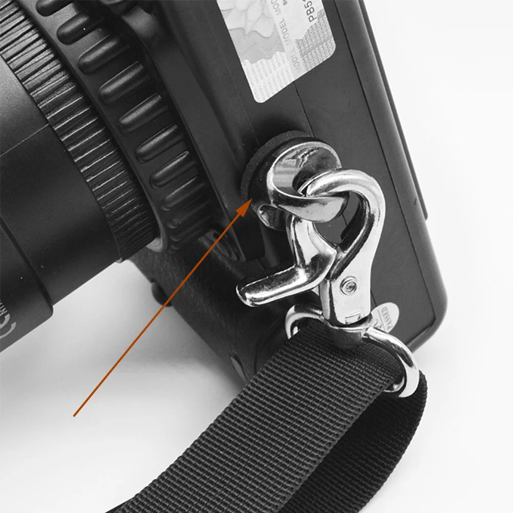 Vite per fotocamera con anello a D 1/4 "pollici SLR Dslr fotocamera fissa da 1/4" vite per fotocamera per tracolla tracolla tracolla borsa per fotocamera