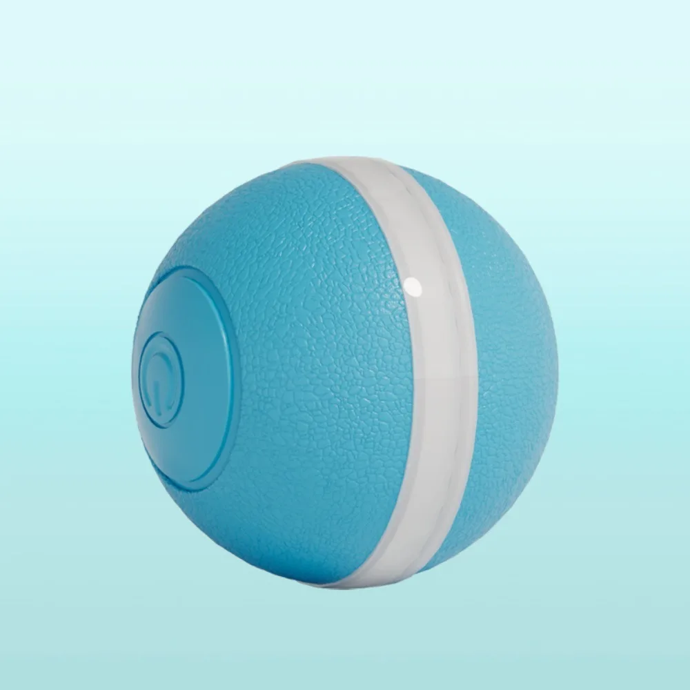 

Silent Automatic Rolling Electric Smart Ball LED Light USB Cat Interactive Ball Toy Cat Toys Pet