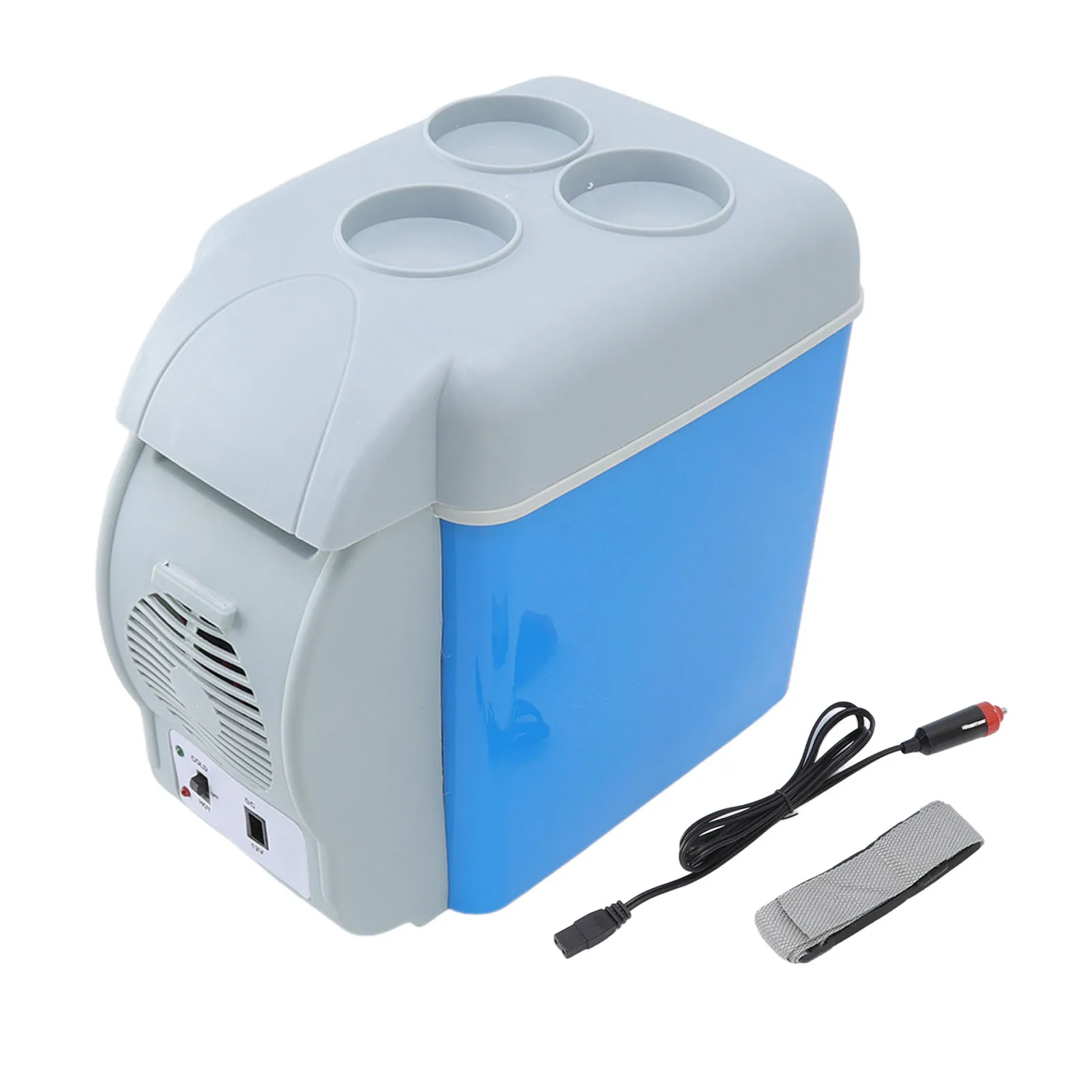 12V Electric Car Refrigerator Portable Mini Fridge Freezer Vehicle Refrigeration And Heating Ice Box Car Electronic Devices