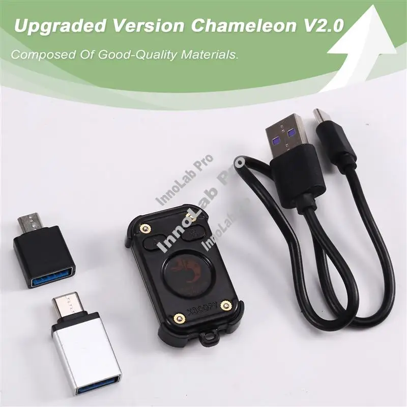 

Chameleon V2.0 Restart RFID Smart Chip Reader Emulator 125Khz 13.56Mhz Card Decode NFC Duplicator Chameleon Ultra-A12I