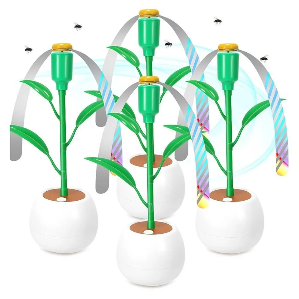 

Hangings Fan Portable Desktop Fly Fan Foldable Flower Pot Anti Fly Fan Soundless Multi-Functional Insect Repellent Fan Cooking