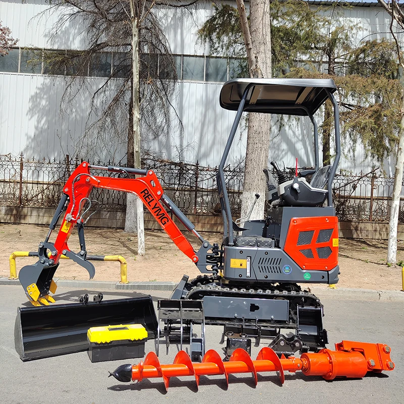 Customized Mini Excavator 1.5 Ton Mini Crawler Digger New Digger Cheap Price EPA CE Kubota Engine Mini Excavator For Sale