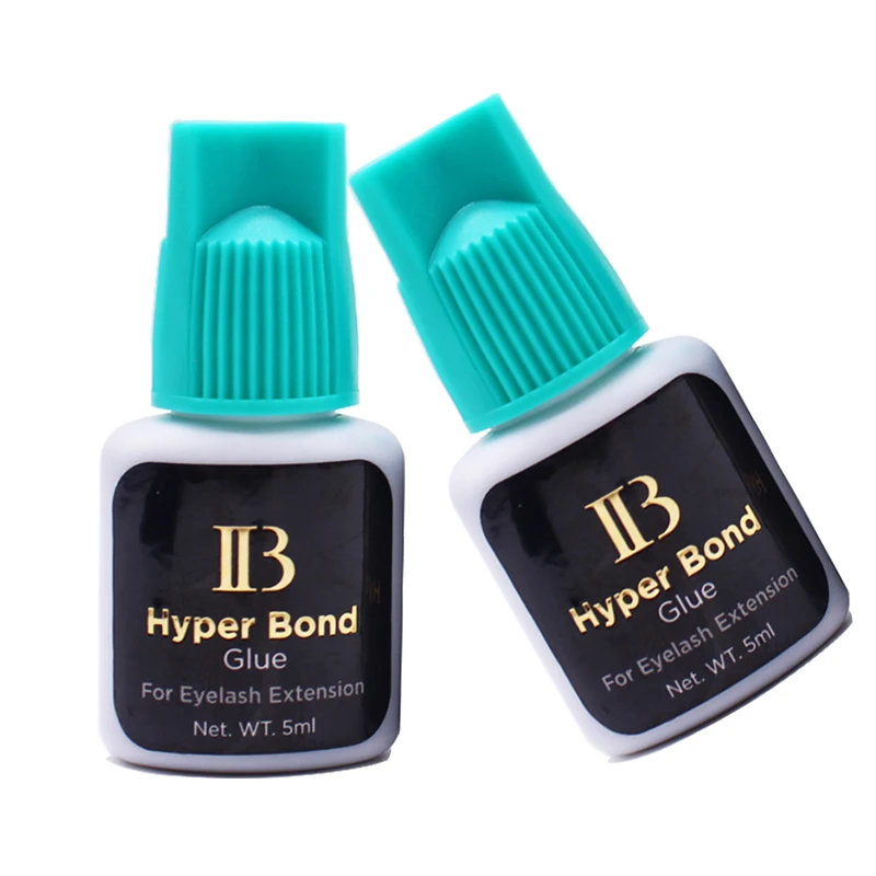 

2 бутылки IBeauty Hyper Bond клей для наращивания ресниц IB клей 0,5 с быстросохнущий долговечный корейский макияж сильные принадлежности