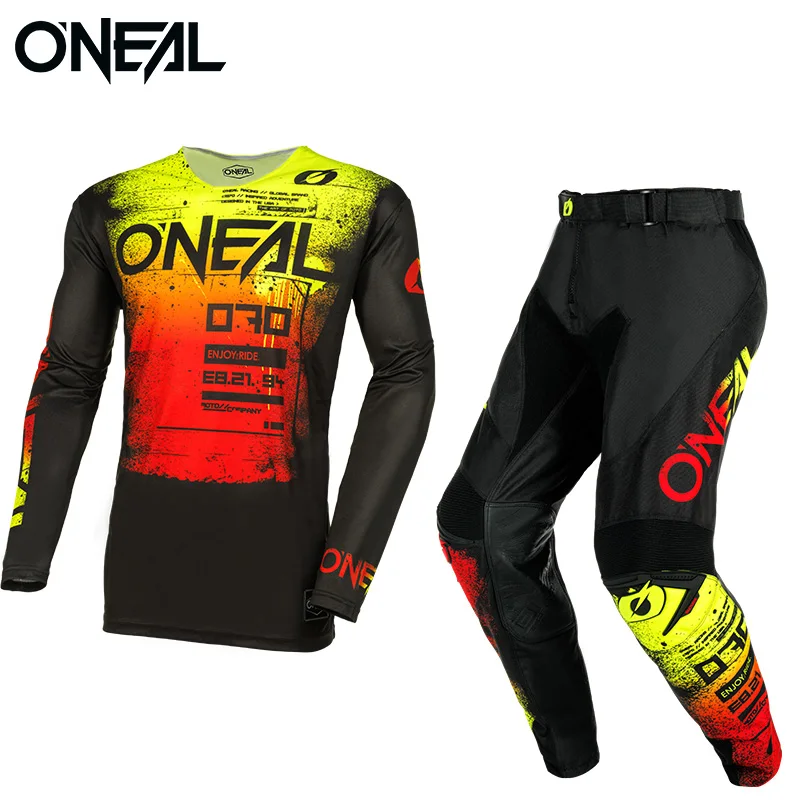 2023 American ONEAL O'Neill Off road Motorcycle Set Forest Track Anti Drop Racing Suit MX Protection