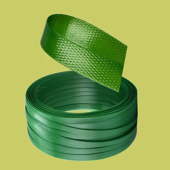 

2025High Quality 16mm Green PET Plastic Strap Band For Carton Packing And Strapping Applications