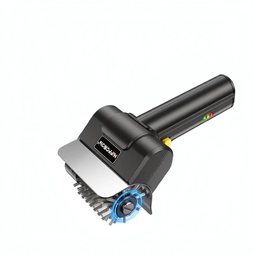 Cordless Electric Grill Cleaning Brush Stainless Steel Roller Scrubber Powerful Tool For Outdoor Camping Barbecue Care