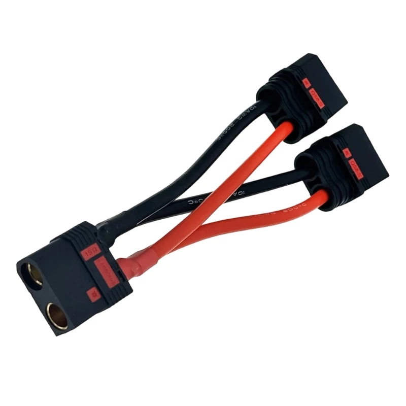 Y1AE QS8-S Battery QS8-S Y-Splitter Power Cord with Two Parallel Output Branches