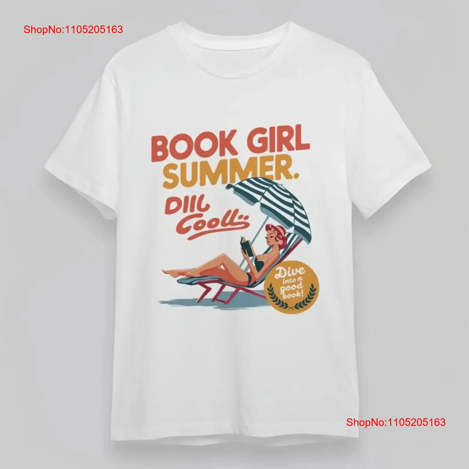 Men's Fashion Classic T Shirt Book Girl Summer Red Hair Woman  vintage Washed designer clothes Unisex streetwear Versatile
