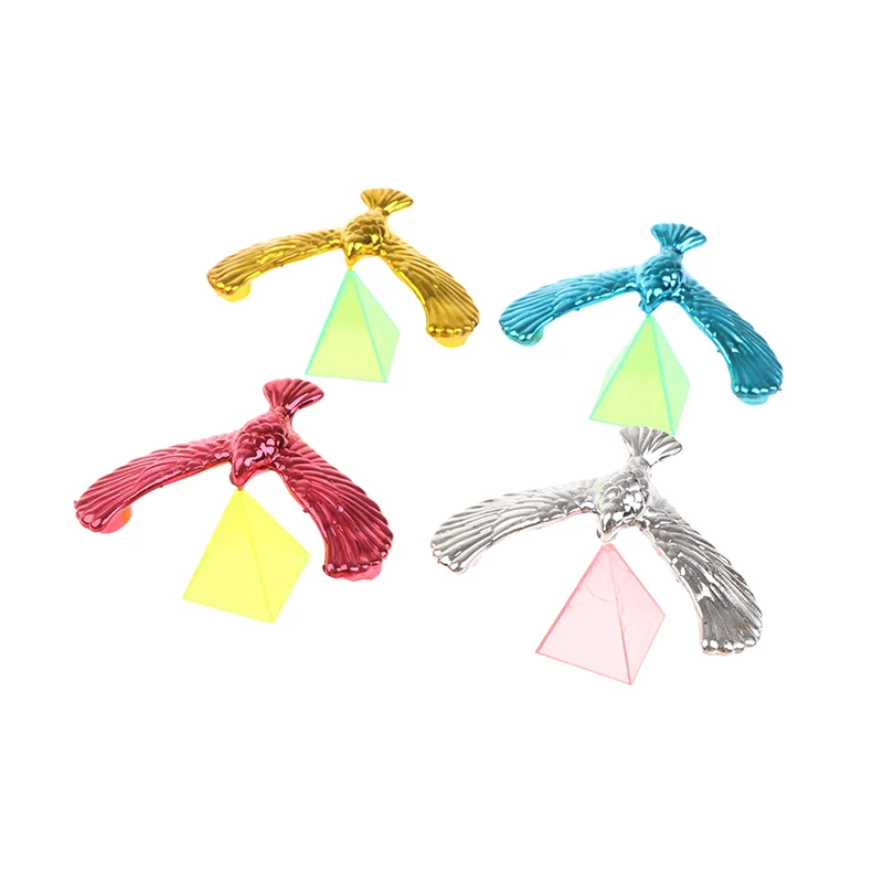 2pcs Novelty Amazing Balance Eagle Bird Toy Balance Gag Toy for Kid Gift