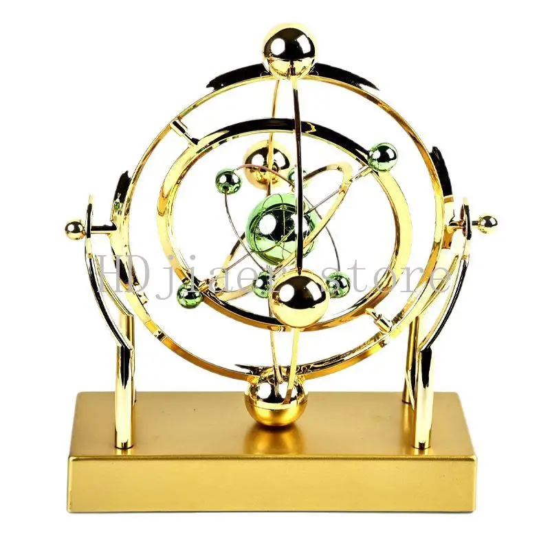 

Cosmic Celestial Perpetual Motion Device – Rotating Newton Decoration for Living Room & Bedroom