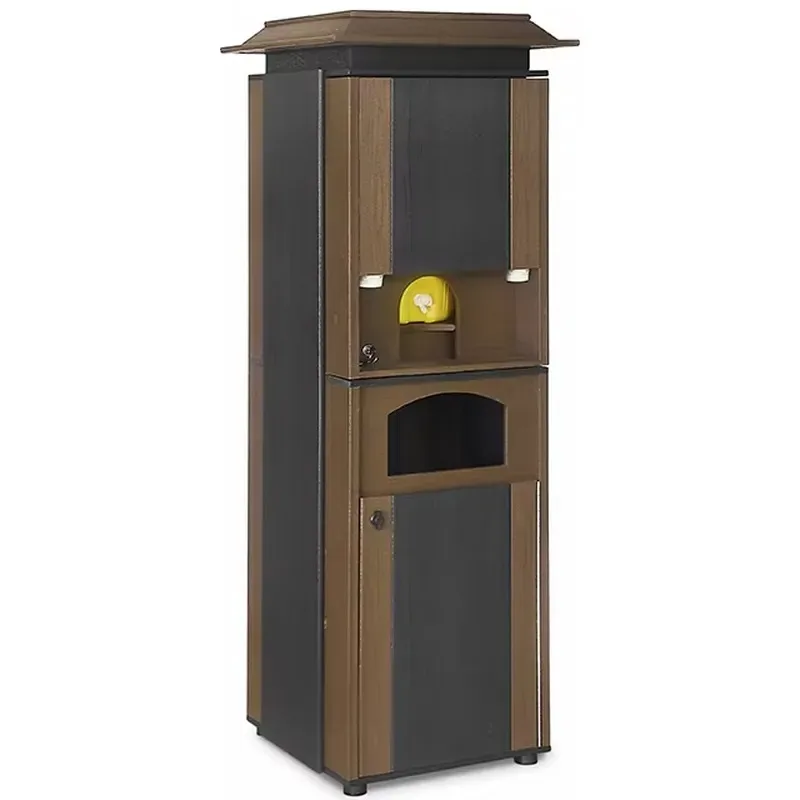for Luxury Golf Course Country Club Water Cooler Station with Trash Can