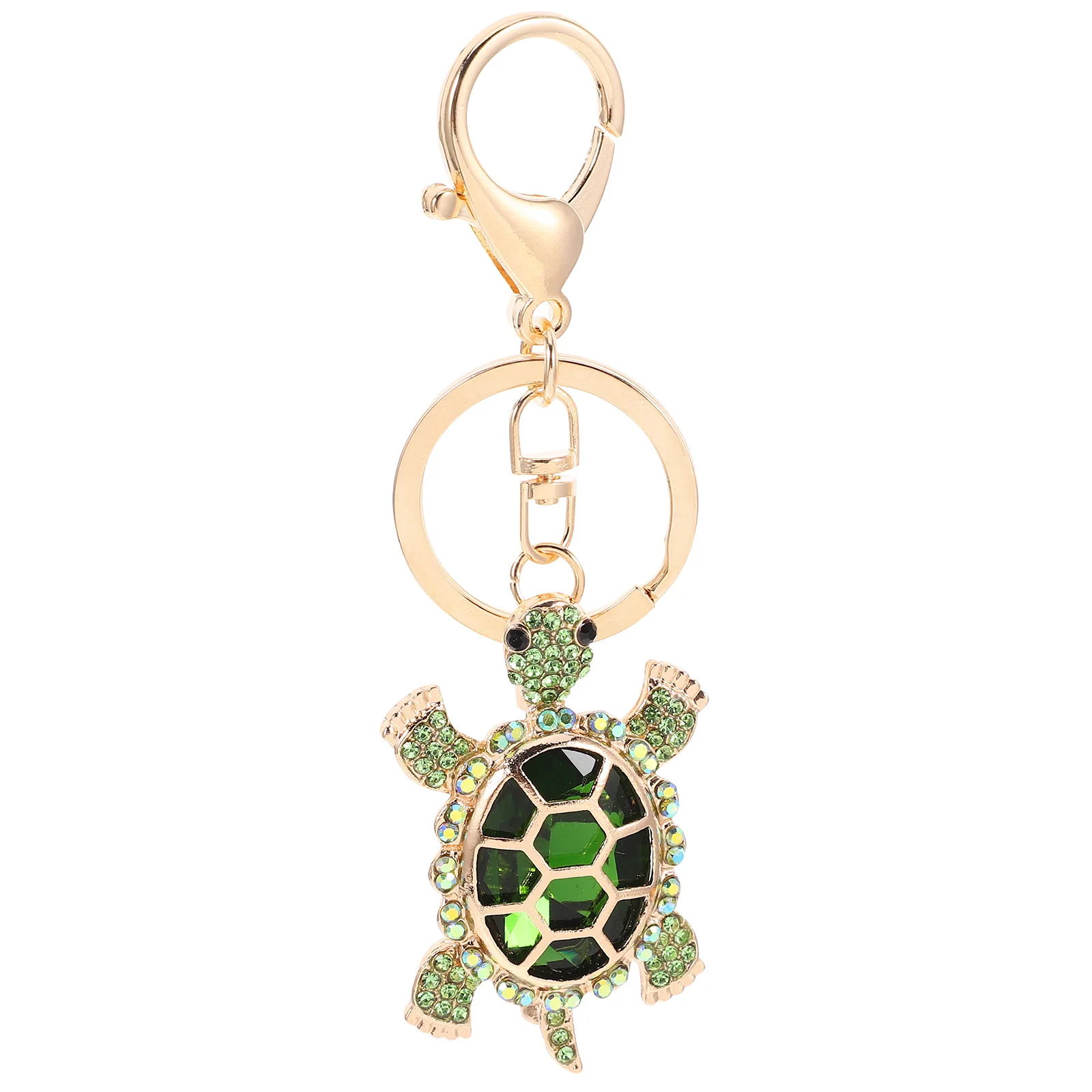 

Carabiner Turtle Keychain Travel Wrist Bands Sea Keyrings Pendant Rhinestones Animal Purse Decoration Charms