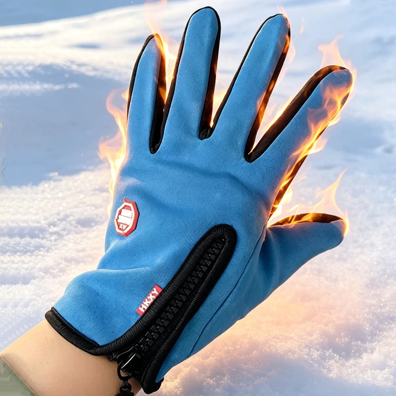 Touchscreen Warm Gloves for Women And Men Waterproof Windproof Non-Slip Winter Cycling Driving Motorcycle Ski Gloves