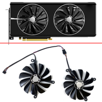 FDC10U12S9-C CF1010U12S 95MM 4PIN Cooling Fan RX5700 XT GPU FAN For XFX Radeon RX5700 5700 XT THICC II Ultra Graphic Cards Fans