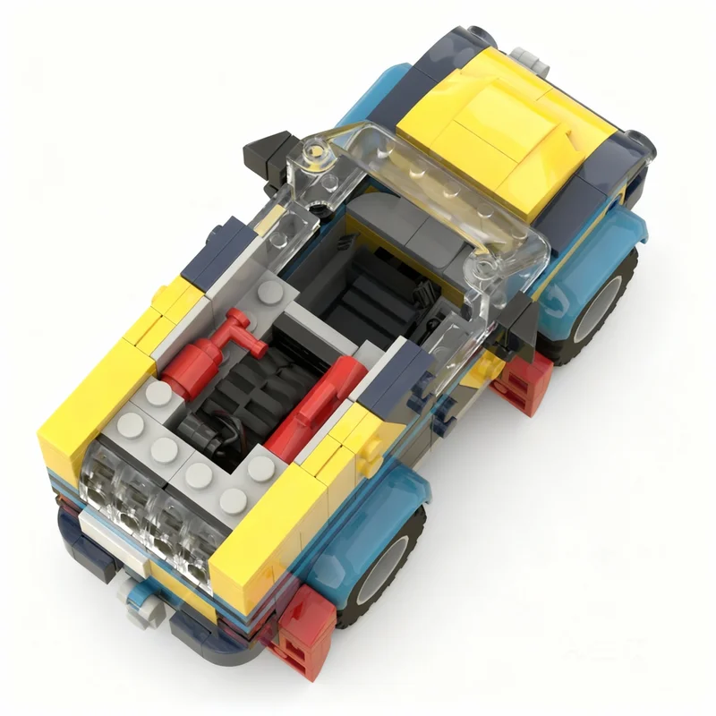 294 parça MOC Şehir Off-Road R - Art Craft Gift Ideas incelemesi ve fiyatı