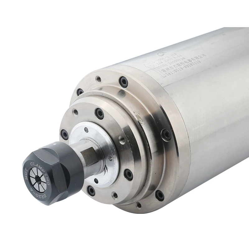 CNC 3.2KW Water-Cooled Spindle Motor 220V 380V Diameter 100MM ER20 Collet Used For CNC Router Carving And Cutting Machine