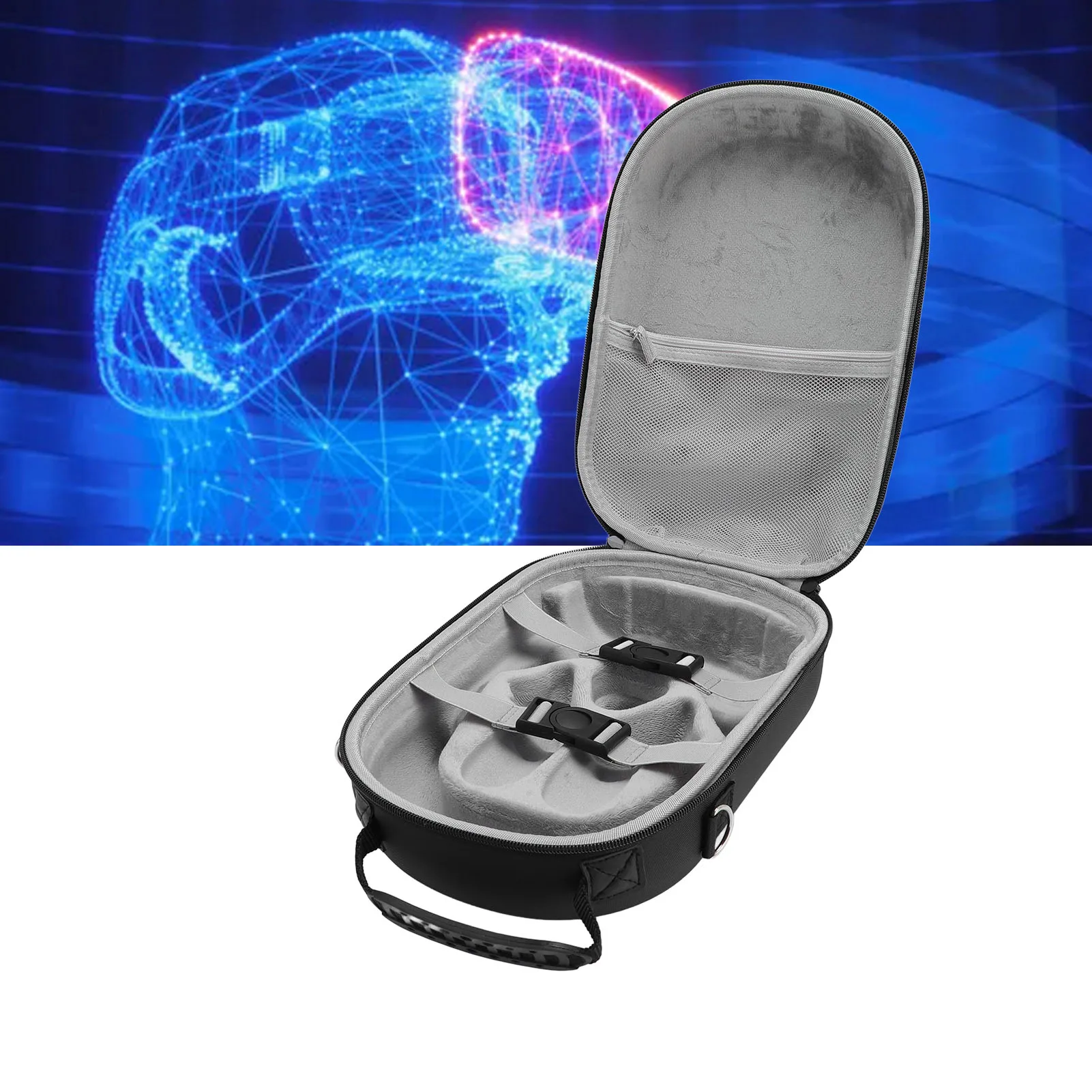 

Hard Carrying Case Waterproofing Travel Cable Organizer Bag Scratch Proof Electronics Organizer Travel Case for Travel Or Work