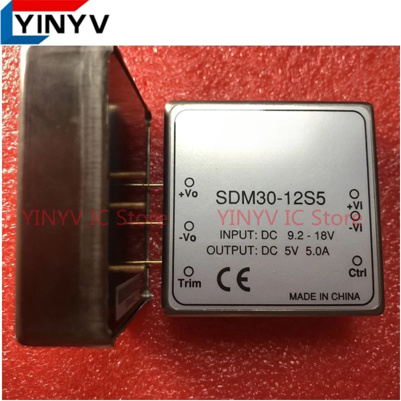 1Pcs SDM30-12S5 SDM30-24S5 SDM30-48S5 SDM30-24S12 SDM30-48S12 SDM30 30W DC-DC Single Output 100% new imported original