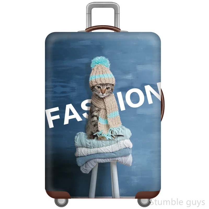 

Эластичный чехол для дорожного чемодана, защитный, пыленепроницаемый, моющийся, прочный аксессуар для самолета, 18-32 дюйма