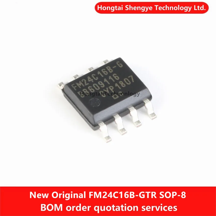 New Original FM24C16B-G SOP-8 FM24C16B-GTR FRAM/Telecom Memory 16Kbit I2C Interface IC Chip