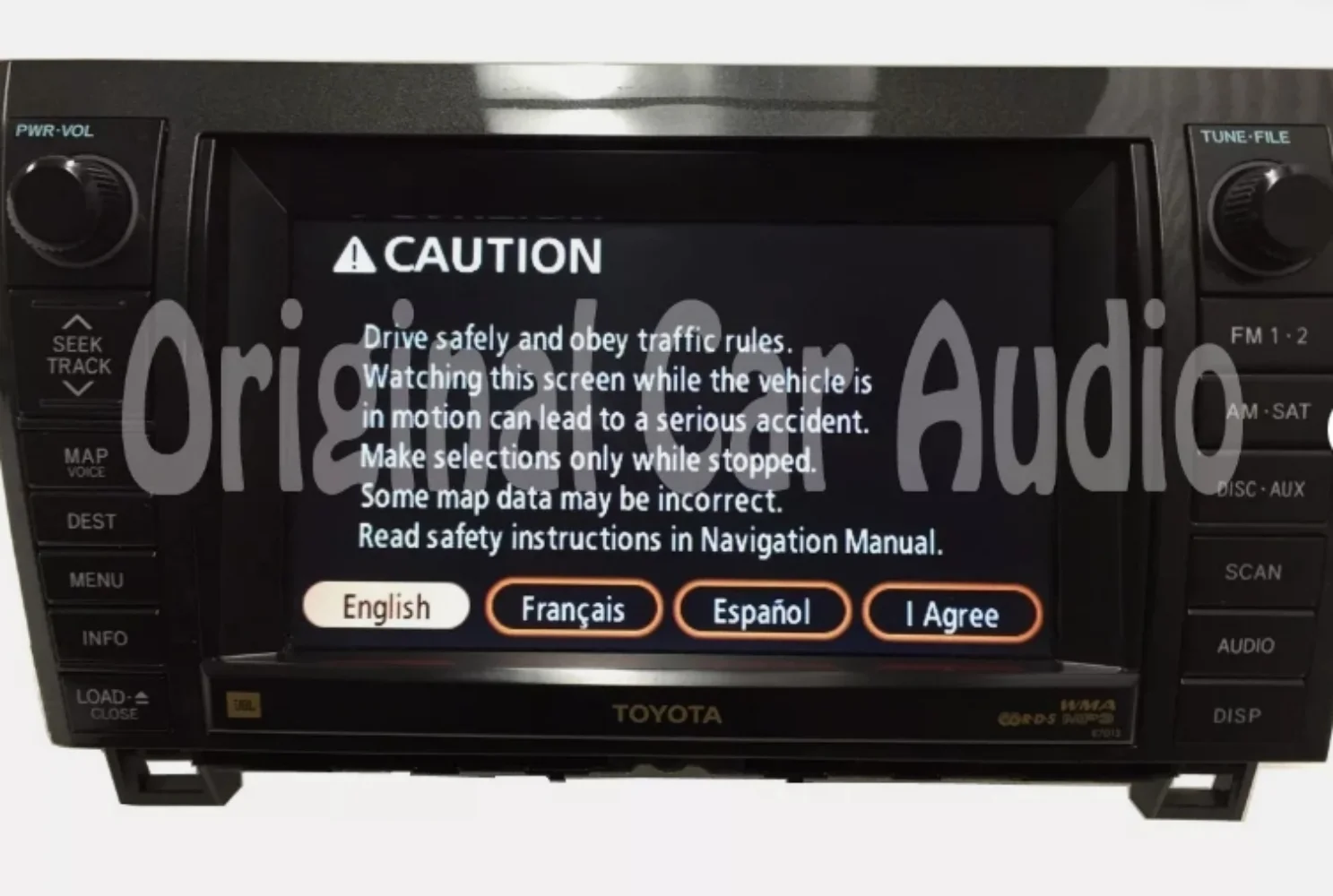 

JBL Навигация GPS Радио MP3 CD-плеер ЖК-дисплей E7013