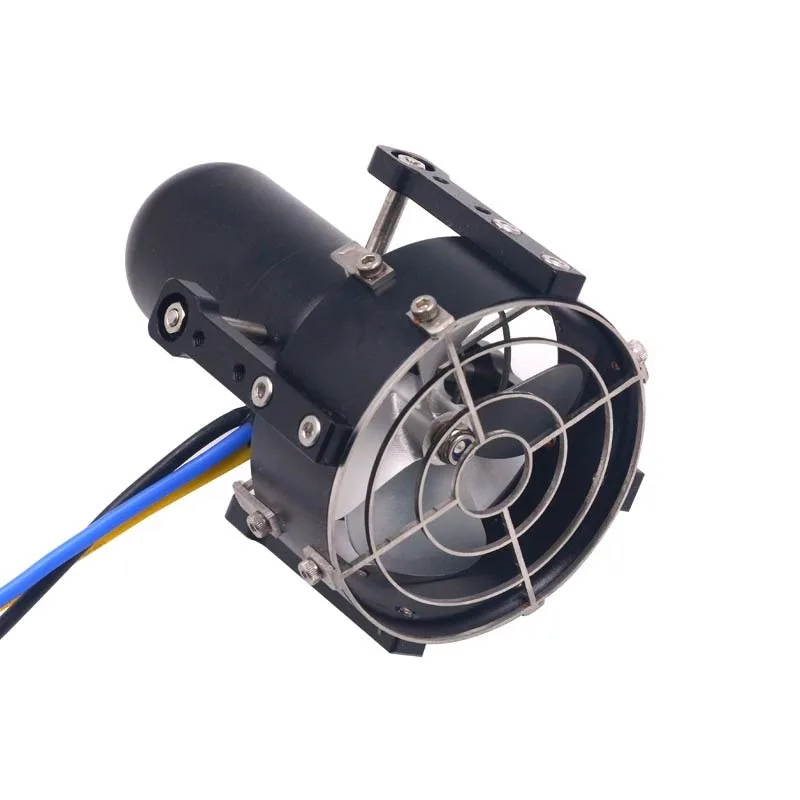 4,8 kg Schub-Unterwasserstrahlruder KYI-4T-PRO 24 V wasserdichter bürstenloser Motor mit Metall-CNC-Propeller für RC-Fischerboote