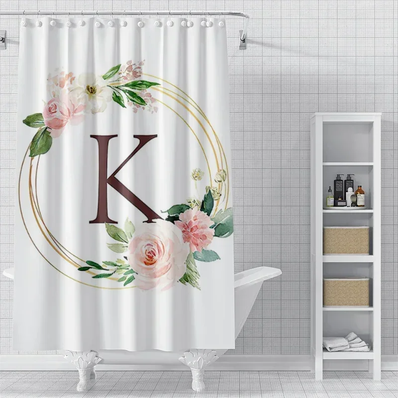 Home decor 26 letter shower curtains for bathroom waterproof fabric bathroom Curtains modern shower curtain 180x200 240x200