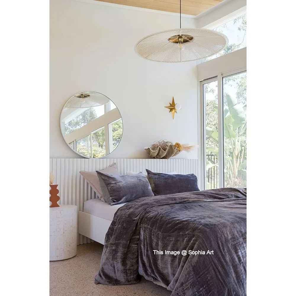 الفاخرة رايون المخملية بوهو حاف مجموعة غطاء الصلبة المتضخم الملك الحجم الفراش المعزي غطاء رمادي 120x120 #2