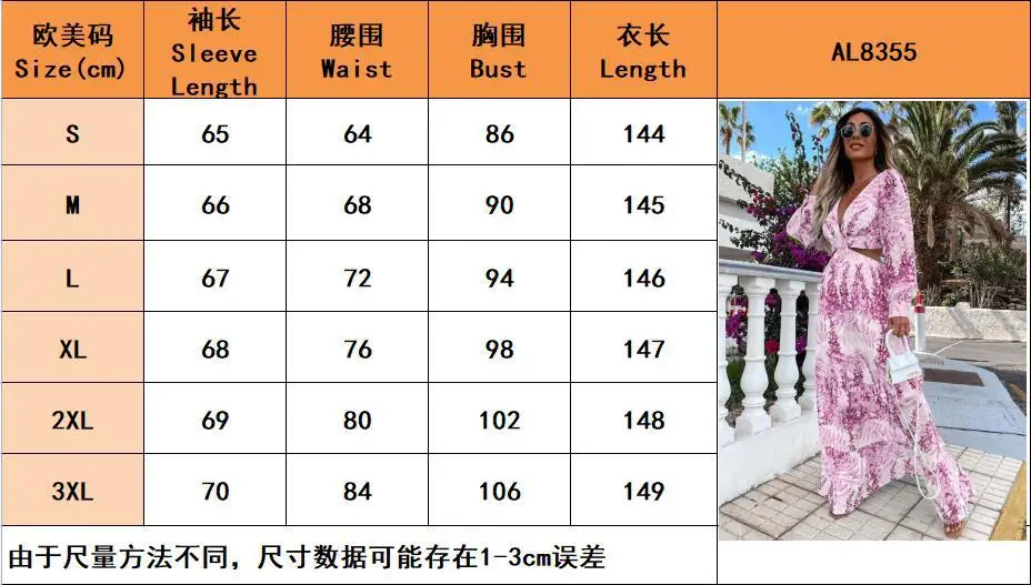 Sukienka damska z nadrukiem Maxi Fashion Boho Casual Dresses Summer V-neck Short Sleeve Beach Party Dress Elegant For Women Robe Femme New