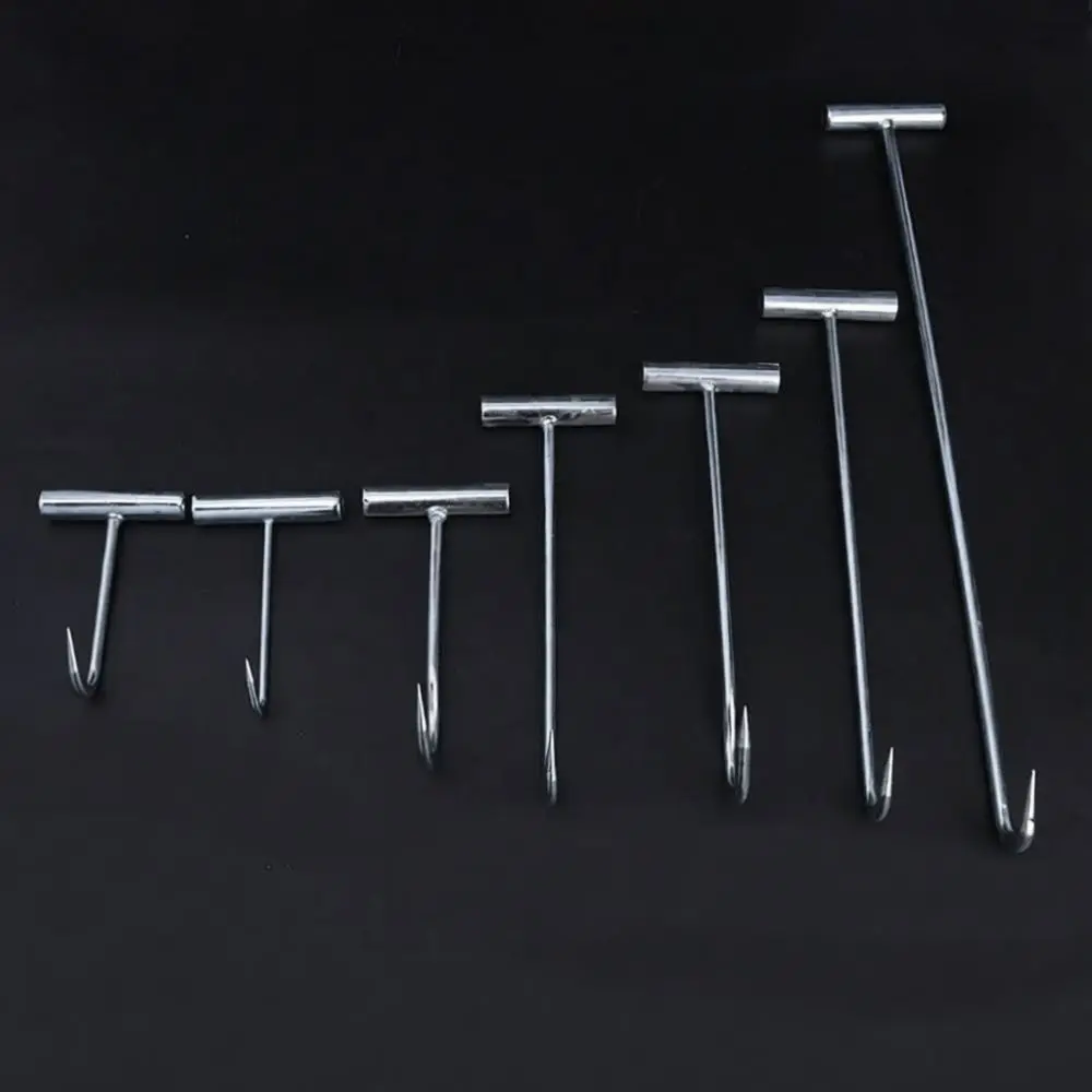 Industrial Grade Meat Hanging Tool Galvanized Metal Hook For Butcher Shop Supermarket Cold Chain Transport Equipment