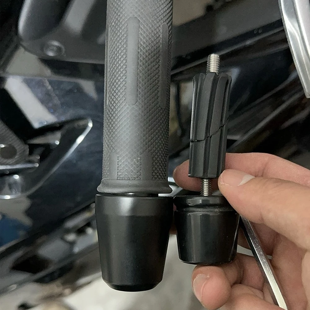 Accessories Motorcycle 304stainless steel Handlebar Grips Handle Bar Ends plug Anti Vibration for zxmoto 500rr 820rr 500f
