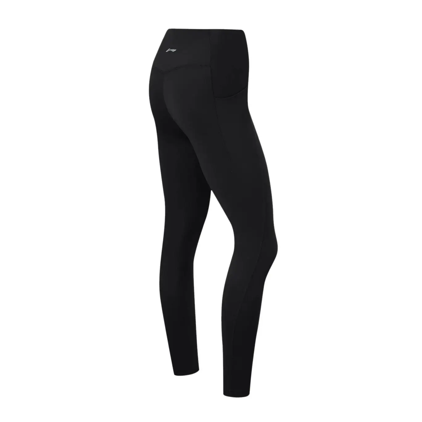 Li-Ning Women Fitness Series Pants Tight Fit Comfortable 62%Nylon38%Spandex LiNing Soft Smooth Leisure Sports Trousers AULU020