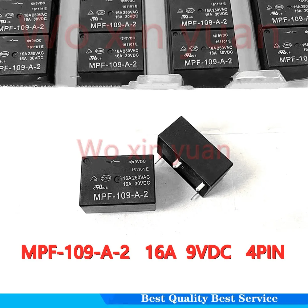 9V Relay MPF-109-A-2 9VDC 16A 4PINS   Free Shipping