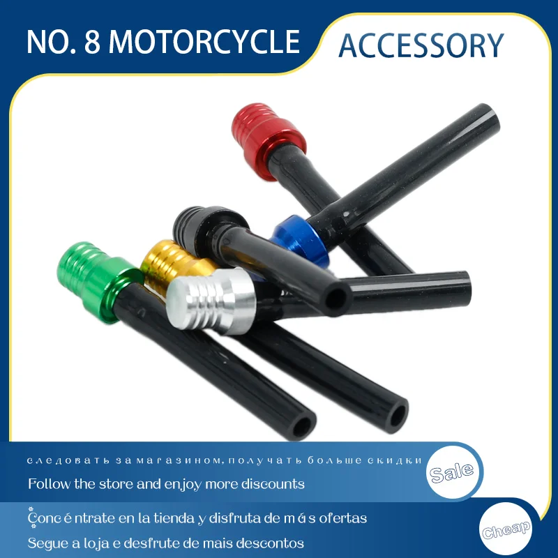 Motorcycle Gas Fuel Cap 2 Way Valves Vent Breather Hoses Tubes For SX F EXC ADV CRF YZF WRF KXF RMZ 125 MX Motorcycle Motocross