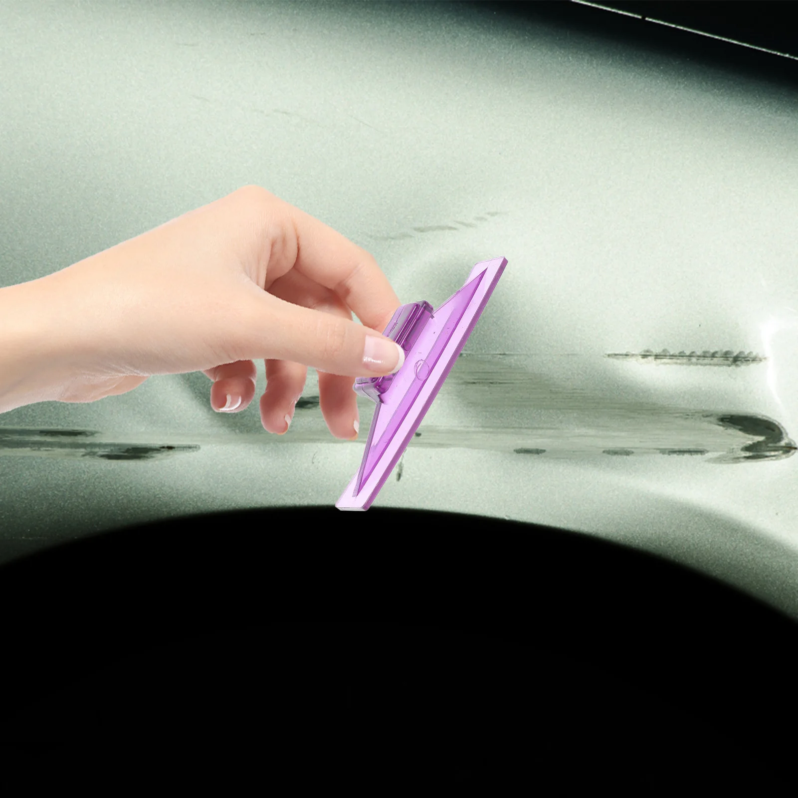 

18Pcs Body Pulling Tabs Paintless Glue Puller Tool Auto Dent Removal Kit Hail Damage Removal Tool