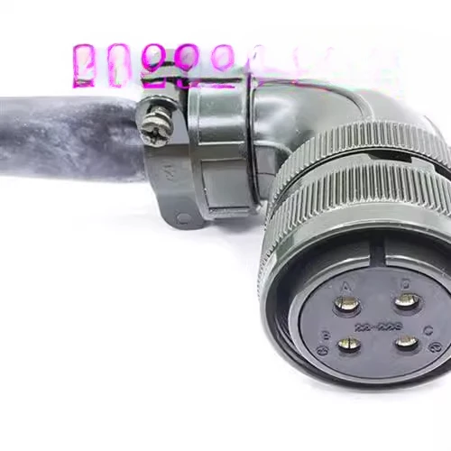 

Авиационная вилка сервокодера MS3108B22-22S, 4-жильный разъем 22-22P