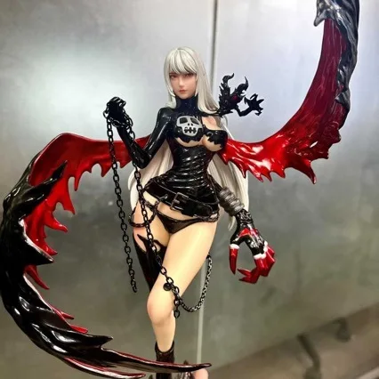 

45CM Anime Lady Devimon Figure Digimon Action Figures Figurine Pvc Doll Desk Decoration Statue Collection Model Gifts Toys