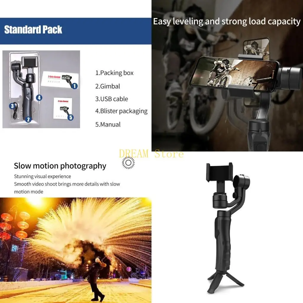 

Ручной 3-осевой стабилизатор подвеса для всех марок смартфонов, лучшая распродажа