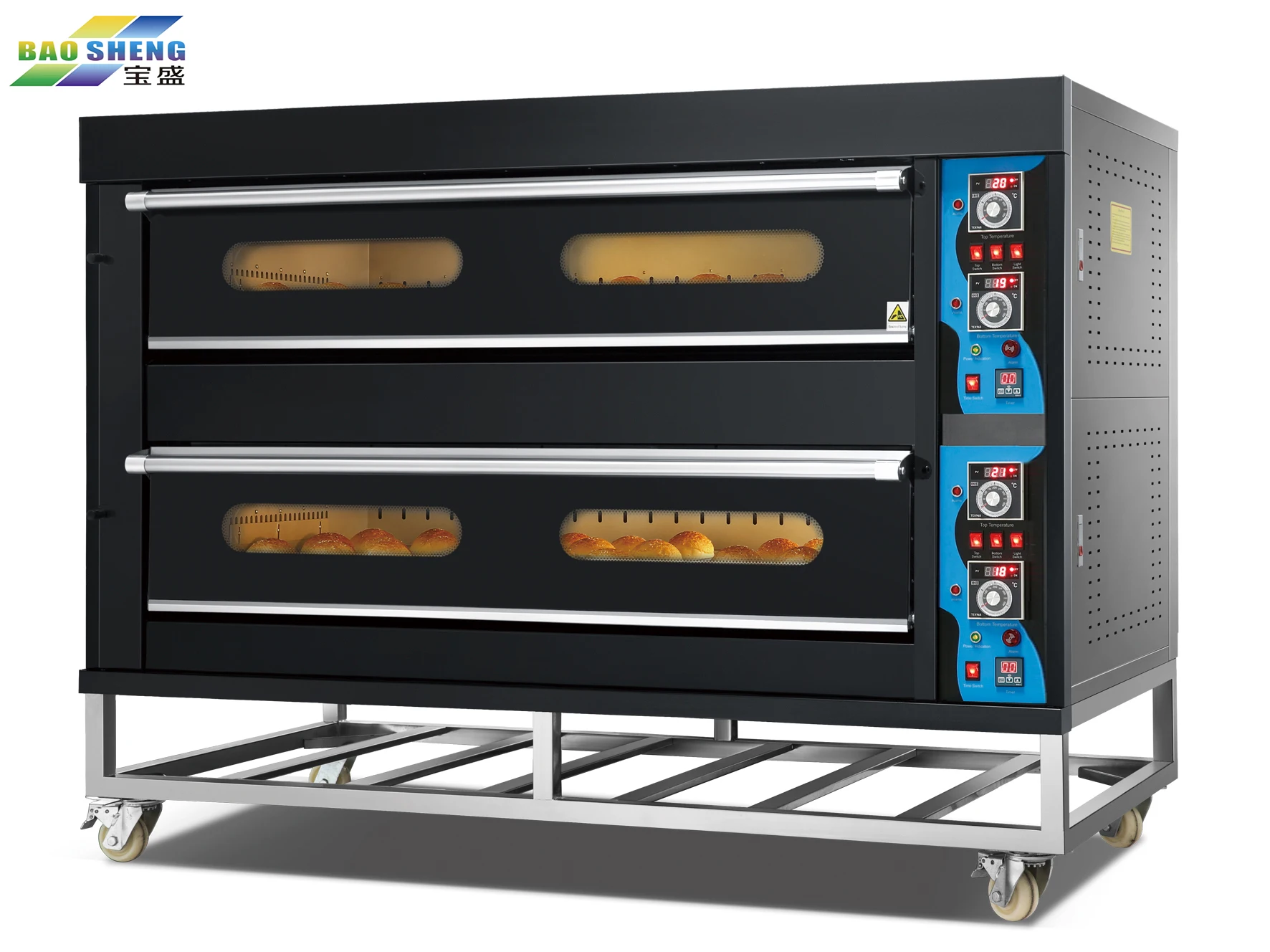 China Bread Cake Pizza Industrial Oven for Bakery Machine Electric Price of Commercial Oven for Bakery Shop Equipment