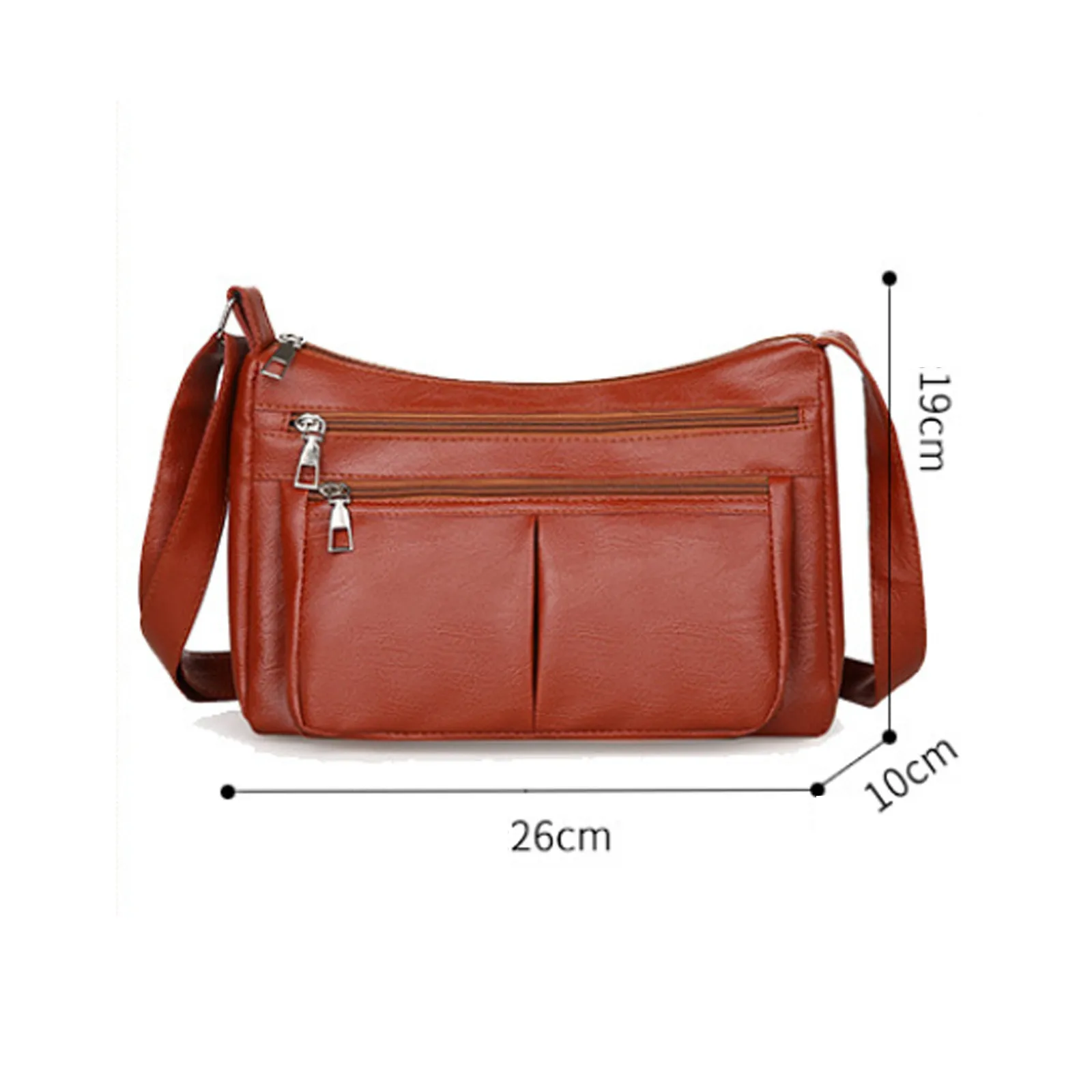 Women\'s Bag 2024 Trend Korean Handbags Designer Luxury Brand Ladies Shoulder Bags Soft Leather Fashion Versatile Crossbody Bag