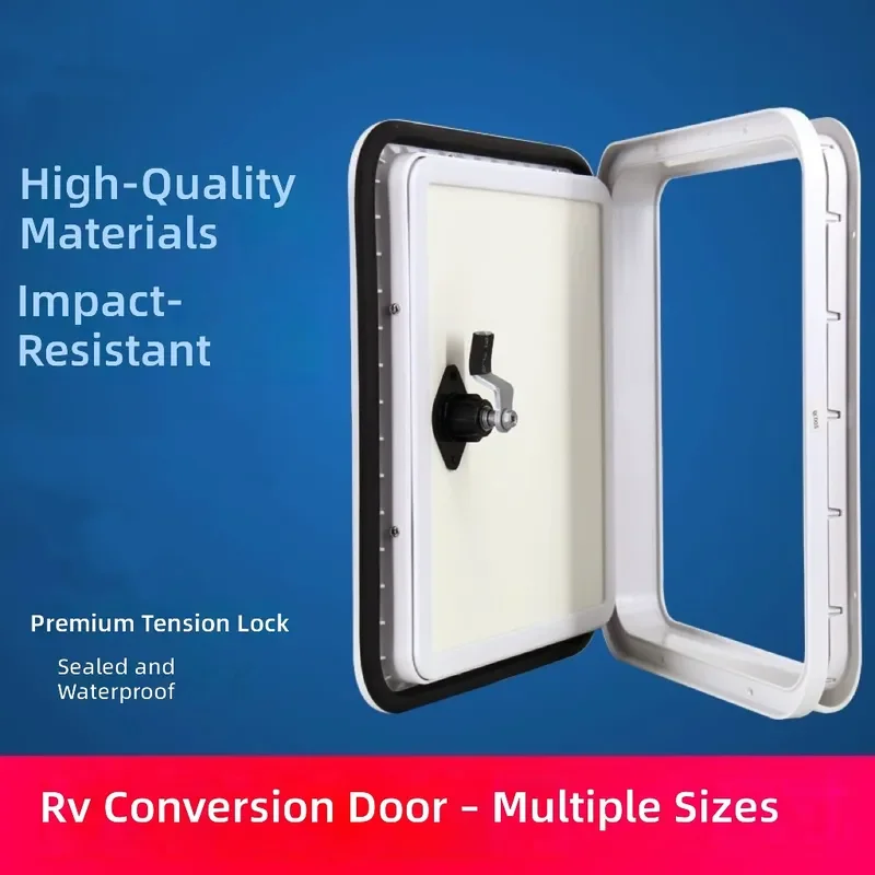 For RV Luggage Compartment Storage Box Modification Kit for Toilet Tank Door Access Panel Organizer Container Interior