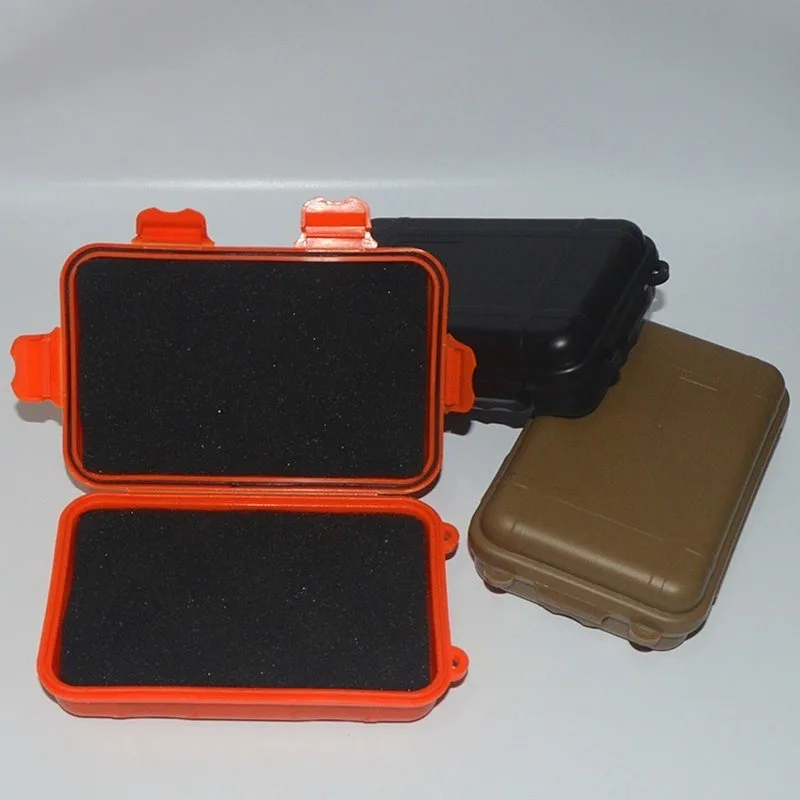 

Multiple sizes EDC Tool Box Outdoor Camping Survival Kit Shockproof Waterproof Case Sealed Box Outdoor Survival Storage Tactical