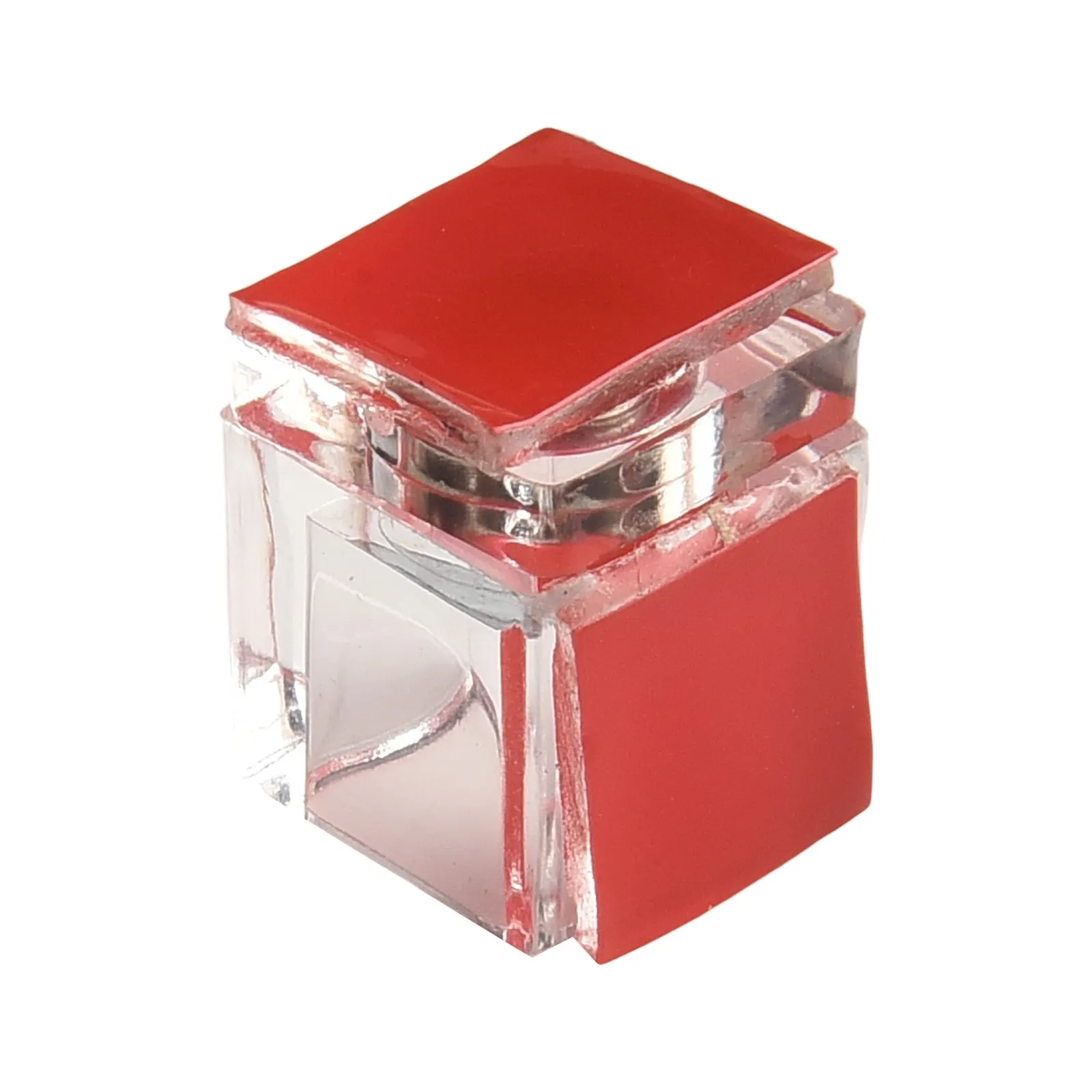 Box Handicrafts For Craft Making Acrylic Hinges With Lock Acrylic Hasp Hinges No Screw Holes Premium Acrylic Material