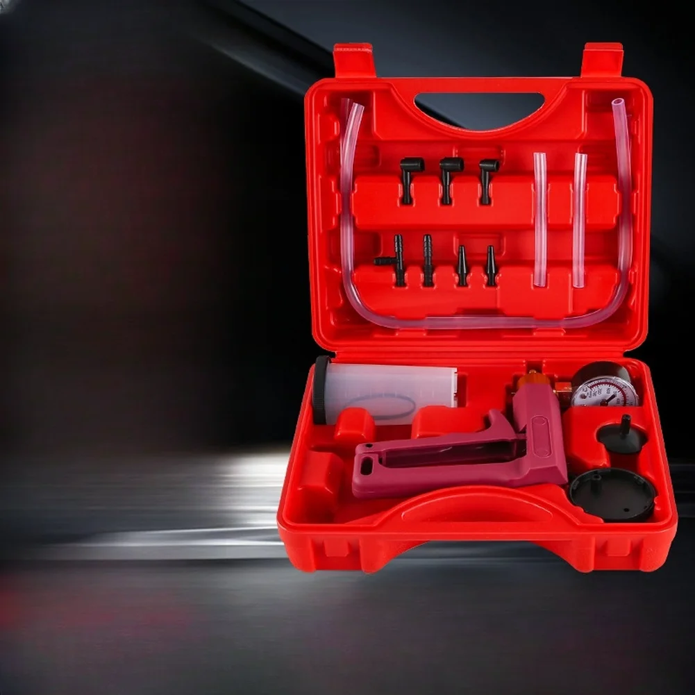 

Manual Brake Bleeder Pump for Brake Fluid Removal Vacuum Extraction Tool for Cars Trucks and Light Duty Vehicles
