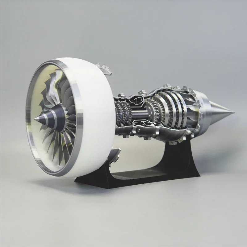 Motor Turbofan de aviación TR900, 25cm, avión ensamblado, modelo de motor de potencia, experimento científico, modelo de Boutique, juguete pequeño para regalo