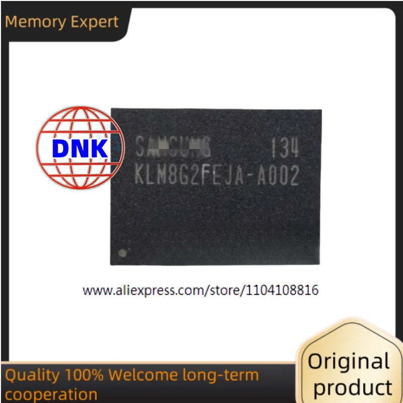 KLM8G2FEJA-A002 KLM8G2FEJA-A001 KLM8G1WE4A-A001 Brand new original BGA169 8G EMMC memory chip