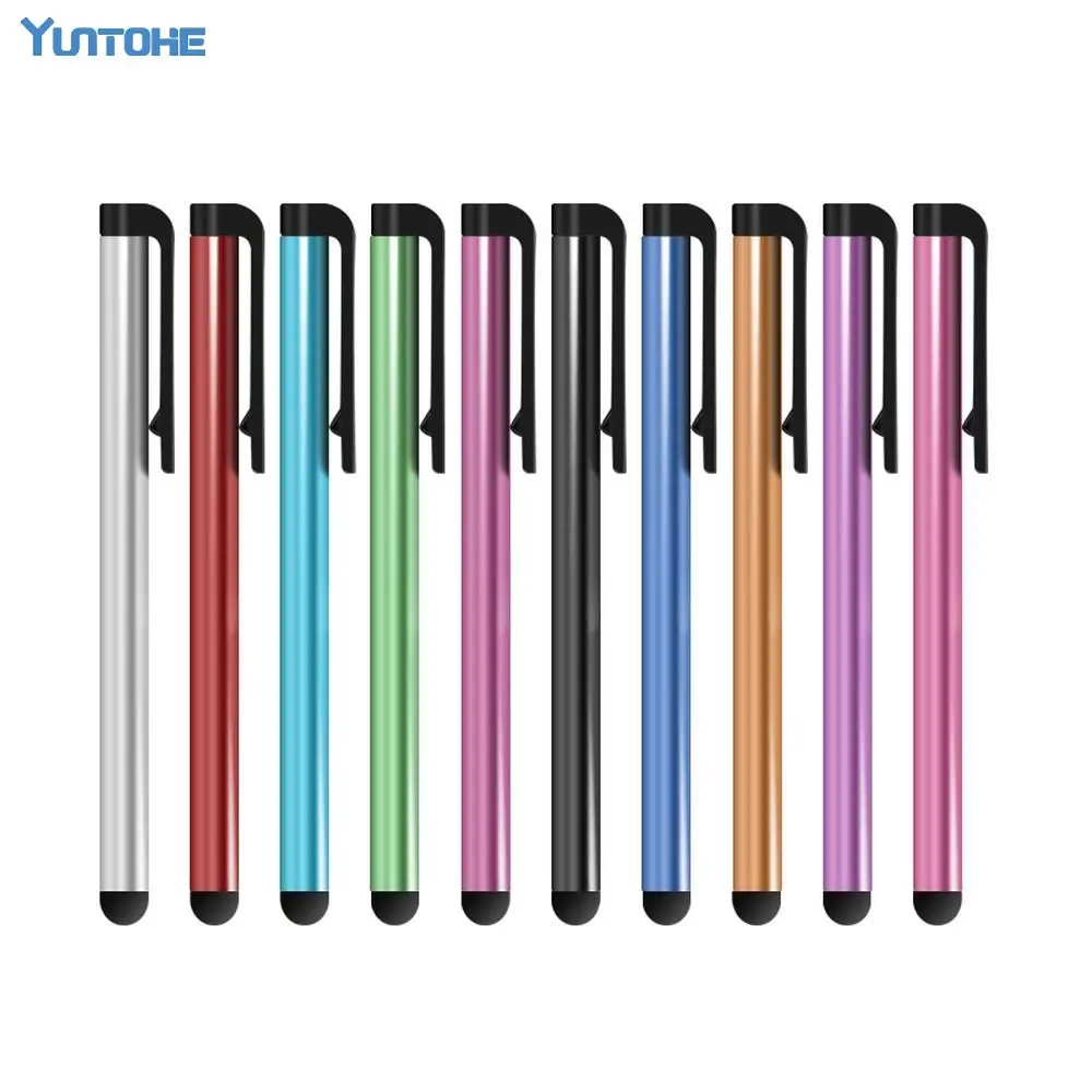 

10000pcs/lot Good Quality! New Universal Capacitive Touch Screen Stylus Pen For Samsung for iPad iPhone Wholesale