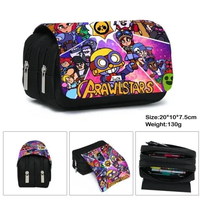 Video Game Cosplay Pencil Case Large Capacity Stationery Box Students School Pen Pouch Bags Kids Gifts Toys Bags