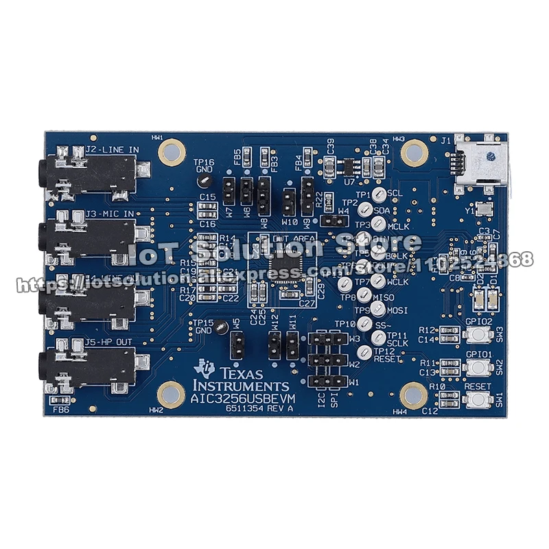 TLV320AIC3256EVM-U Evaluation Module TLV320AIC3256EVM U